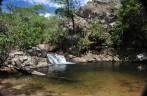 Cachoeira do Degrau, na Chapada dos Guimarães, em Mato Grosso